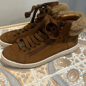 Uggs high top sneakers